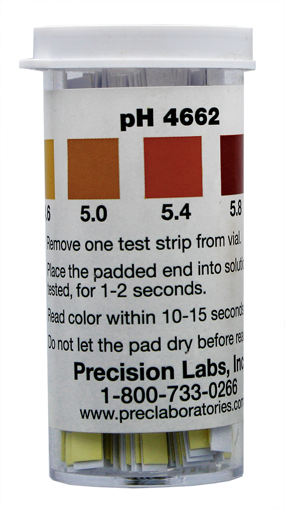 Beer Making pH Test Strips, 4.6 6.2 Range 799209134950 eBay